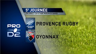 J5 PRO D2  PROVENCE vs OYONNAX  Le match en bref [upl. by Evelin]