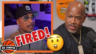 Wack Reacts to Sharp Getting Fired from No Jumper [upl. by Rammaj922]