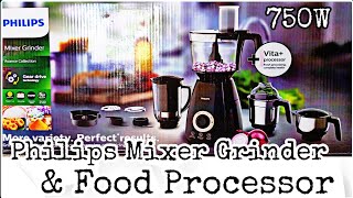 Philips Mixer Grinder HL7707 Full DemoBest Food Processor amp Mixer Grinder Review in HindiUseful [upl. by Oniliuqnart541]