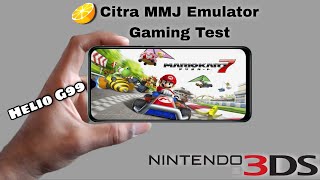 Nintendo 3DS Citra MMJ Emulator Gaming Test in POCO M5  Mediatek Helio G99 [upl. by Cagle]