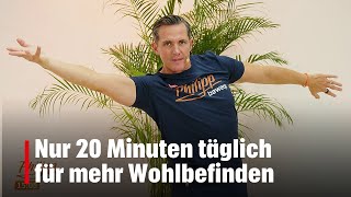 Philipp bewegt am Samstag 911 Nur 20 Minuten täglich für mehr Wohlbefinden [upl. by Joana767]