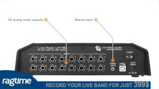 Cymatic Lp 16 Record Live Band  Ragtime Technology [upl. by Violeta]
