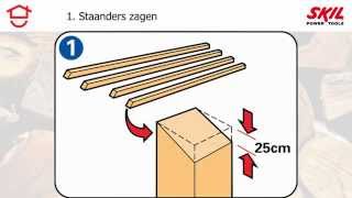 Stappenplan hoe maak je een haardhout opslag [upl. by Fae198]