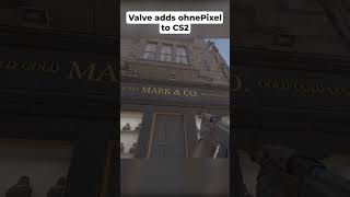 valve adds ohnepixel to CS2 [upl. by Ayyidas]