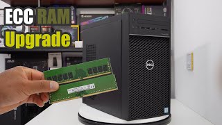 How to upgrade ECC RAM for Dell Precision T3630 Intel Xeon Base System T3620 T3630 T3640 T3650 [upl. by Aihselat]