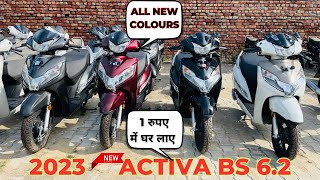 activa 125 new model 2023 colours  features  price [upl. by Cacia905]