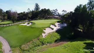 Pasatiempo Golf Club  drone aerial video  Pasatiempo  Hole16 [upl. by Aerdnu743]