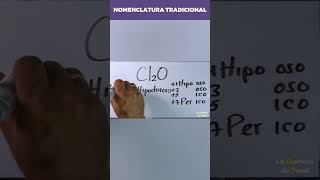 ¡Domina la Nomenclatura Tradicional de Todos los Óxidos del Cloro en 1 Minuto [upl. by Ramonda]