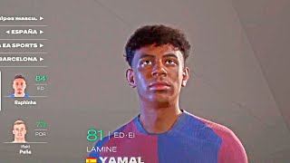 Faces del Barcelona Ea Sports Fc 25 [upl. by Retsub]