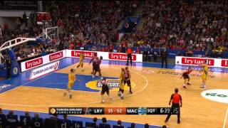 Highlights Lietuvos rytas VilniusMaccabi Electra Tel Aviv [upl. by Arenat]