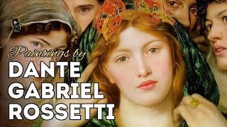 Dante Gabriel Rossetti Timeless Allure Accompanied by Strausss Tales from the Vienna Woods [upl. by Aihsatal]