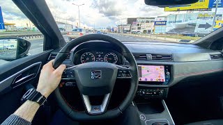 Seat Arona FR 10 EcoTSI DSG 110 HP  Test Drive 33  POV Driver TV [upl. by Nannah]