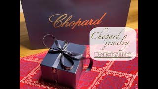 Chopard Unboxing Ice Cube ring  Luxury Jewelry unboxing [upl. by Kidd]