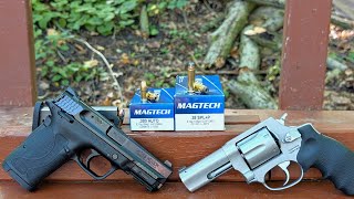 380 ACP VS 38 Special  Cheap Magtech JHP Ammo [upl. by Yatnoj]