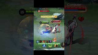 PAQUITO COMBO🔥 Short mobilelegends papaquito gaming short shortvideo [upl. by Noirb49]