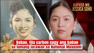 REINCARNATION O NAGKATAON Babae tila carbon copy ang nasa lumang larawan Kapuso Mo Jessica Soho [upl. by Launame]