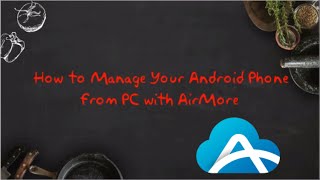 How to Manage Android from PC [upl. by Matland]