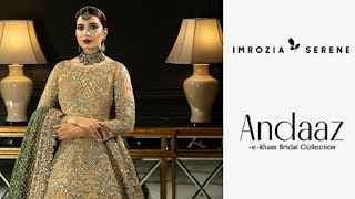 AndaazEKhaas Bridal Collection23 By Imrozia  PreBooking Starts Now [upl. by Nath734]