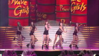 111007 Brave GirlsWant U TalkWhy So OftenRemix ver MTV The Show [upl. by Nimesh582]