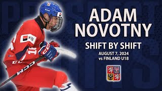 Adam Novotný vs Finland U18  Aug 7 2024  2026 NHL Draft  Hlinka Gretzky Cup FutureFridays [upl. by Nnalatsyrc128]