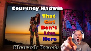 Pharaoh Reacts Courtney Hadwin quotThat Girl Dont Live Herequot Official Video [upl. by Nilerual23]