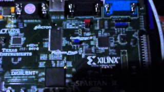 Xilinx JTAG CHAIN Xininx XC3S500E  FG320 CoolRunner II ISE USB Platform Cable [upl. by Earazed776]