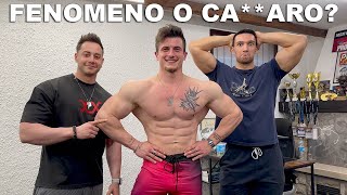 È NATURAL SI ALLENA A CORPO LIBERO E GAREGGERÀ IN IFBB  FENOMENO O CAARO [upl. by Aowda366]