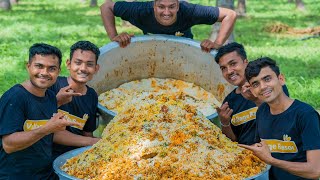 200KG VEG BIRYANI  Channel Birthday Special  We Cook Veg Biryani For 1000 Students  Village Rasoi [upl. by Sorrows]