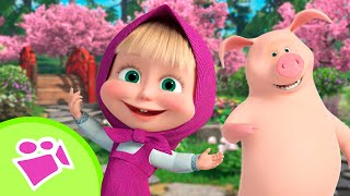 🎵TaDaBoom English 💃🎶 Get on the Dance floor🕺 Karaoke collection for kids🎵 Masha and the Bear songs [upl. by Inna]