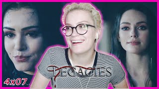 DARK JOSIE VS NO HUMANITY HOPE  Legacies Season 4 Episode 7 quotSomeplace Far Away fromquot REACTION [upl. by Grane]