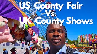 Comparing US vs UK County Shows  Charles County Fair [upl. by Eirrol217]