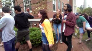 Divest UMW students chant in support of arrested protesters [upl. by Emoryt]