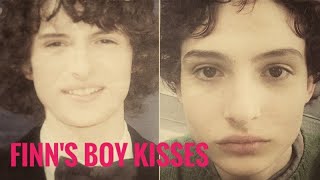 Stranger Things Finn Wolfhard boy kiss 2020 [upl. by Nosyla]