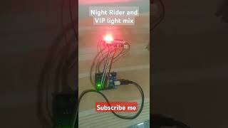 Vip and night rider light system with Arduino uno board [upl. by Ysdnyl175]