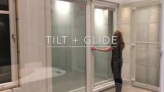 Tilt  Glide Door Operation  Innotech Windows  Doors [upl. by Baron678]