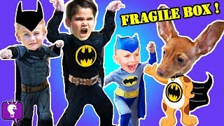 BATMAN ADVENTURE Imaginext Toys REVIEW and Play with HobbyKidsTV [upl. by Lazes]