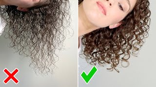 8 Mistakes that Cause Stringy Curls  How to Get Clumps [upl. by Giefer308]