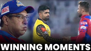 Winning Moments  Peshawar Zalmi vs Karachi Kings  Match 17  HBL PSL 8  MI2A [upl. by Petigny]