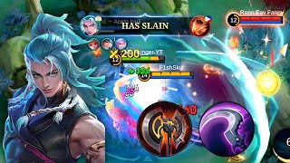 NEW HERO SUYOU GAMEPLAY  BEST BUILD SPELL amp EMBLEM SUYOU TOP 1 GLOBAL  MOBILE LEGENDS [upl. by Sterrett900]