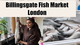 UK’s largest fish market Billingsgate fish market London [upl. by Bonni]