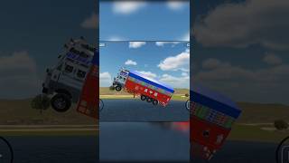 TATA 3518C TRUCK JUMP Indian vehicle driving 3d game camment next chelleng shorts viralshorts [upl. by Amii]