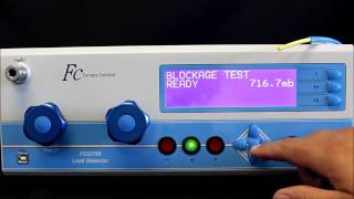 Blockage Test using a Furness Controls FCO750 Leak Tester [upl. by Klug155]