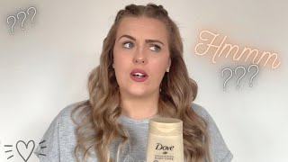 DOVE VISIBLE GLOW SELF TANNING LOTION  PRODUCT REVIEW [upl. by Eek114]