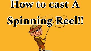 Simple But Effective Tips On How To Properly Cast A Spinning Rod For Beginner Fishermen [upl. by Nadbus]