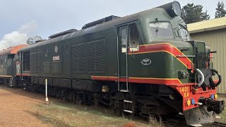 Hotham Valley Railway Cabride  XA1401 Downhill trip [upl. by Sessilu283]