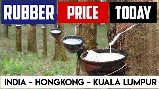 RUBBER International Price Global Rubber Price Today Bangkok Kualalumpur India [upl. by Dietsche]