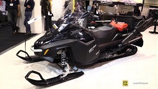 2016 Ski Doo Expedition LE Sled  Walkaround  2015 Toronto Snowmobile amp ATV Show [upl. by Ahsekan]