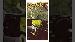 Icom 706 mk2g Amateur Ham Radio Band Scanning HF Radio Australia VK2BJW [upl. by Wettam]