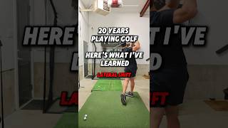 Lateral shift in the golf swing could be hurting your contact golf golfer [upl. by Borreri]