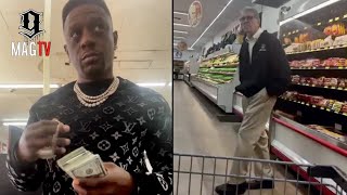 Hurry Up And Buy Boosie Gets Followed By Tom The Store Clerk While Making Groceries 😭 [upl. by Pine]